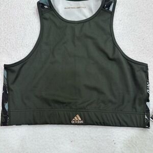 Adidas Zoe Saldana Green Sports Bra